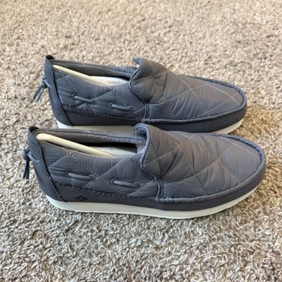 Sperry Moc-Sider STS-87050 Sneakers Women's 9 M Gray Slip-On Casual Shoes KHD688 - Picture 4 of 8